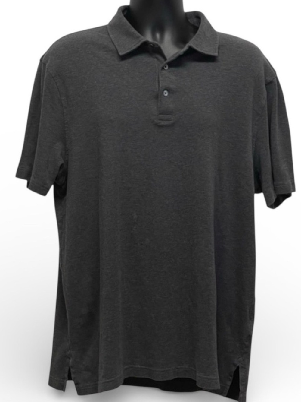 Brooks Brothers Supima Cotton Polo Shirt XL Charcoal Gray Original Fit